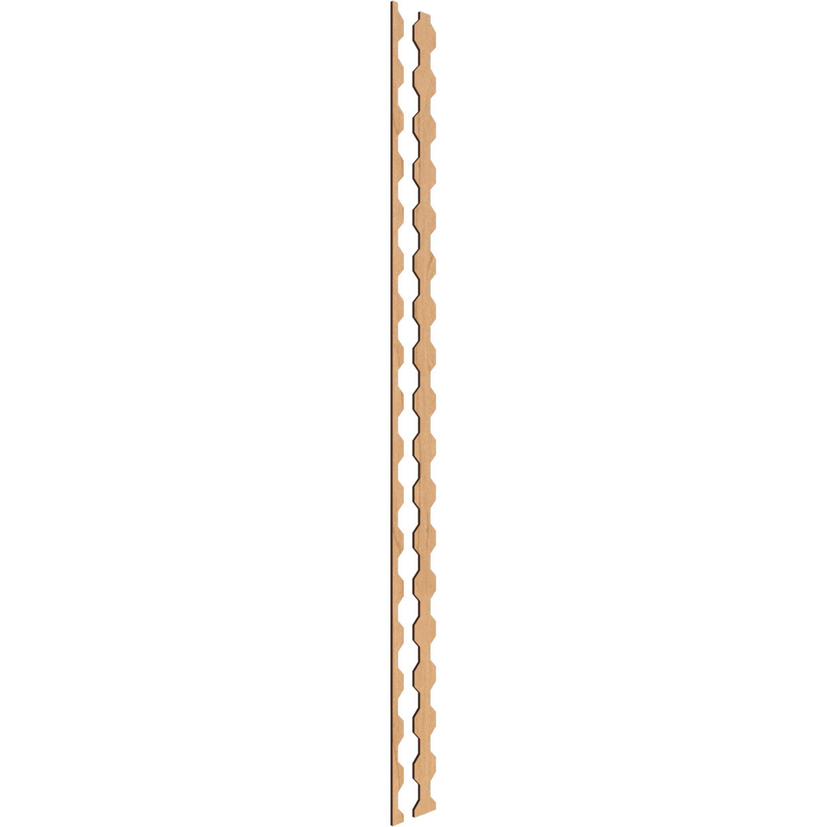 Adjustable Wood Slat Wall Kit for Home Decor - DIY Modern Wooden Wall Paneling for Living Room, Bedroom & Office - Easy Installation & Customizable Design