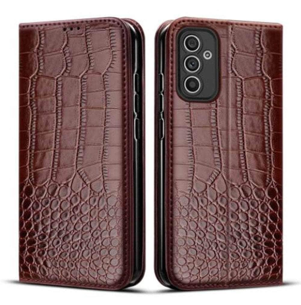 Premium Vegan Leather Wallet Case for Samsung Galaxy A54 - Slim RFID Blocking Phone Cover with Card Slots | Perfect for Travel, Work & Everyday Use