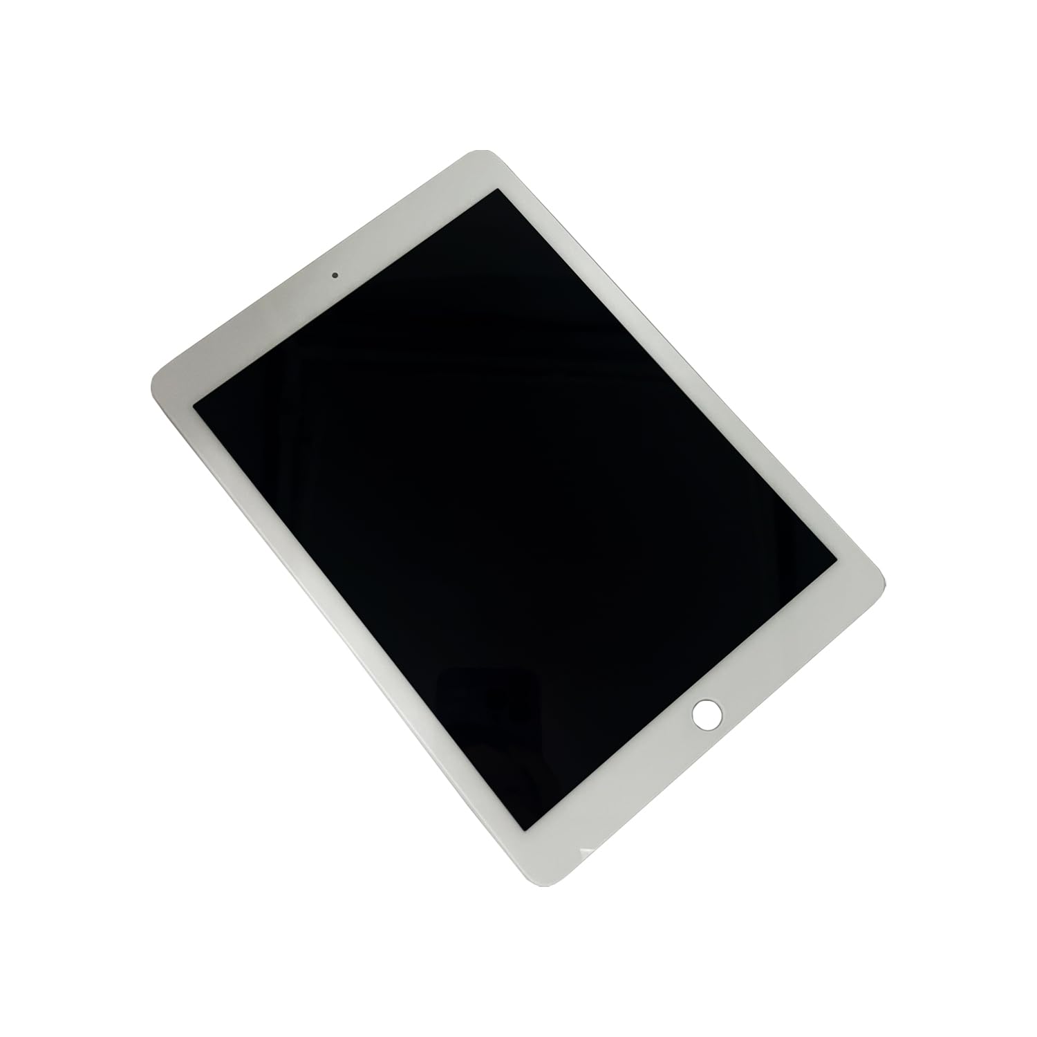 Original LCD Touch Screen Digitizer Assembly for iPad Air 2 A1566 A1567 - White Replacement Display with Frame - Perfect for DIY Repairs & Screen Replacement
