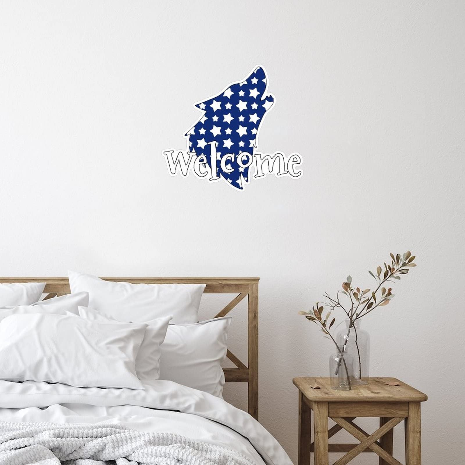 Custom Vinyl Wall Quotes Stickers - Patriotic 4th of July Home Decor, Navy Blue Letter Decals for Living Room, Bathroom & Playroom | Perfect for American Independence Day Celebrations & Truck Decoration