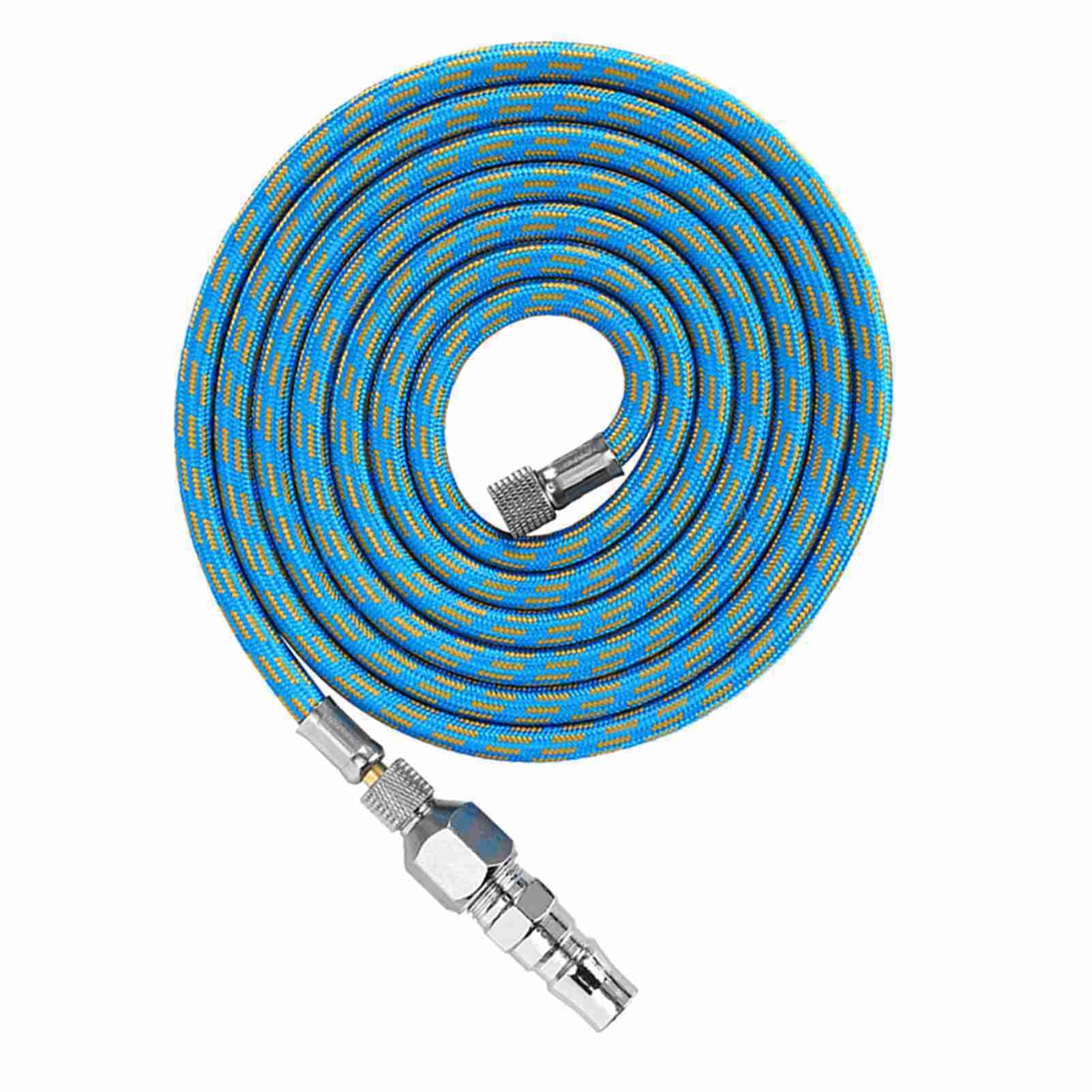 Premium Nylon Braided Airbrush Hose Adapter Kit - 1/8