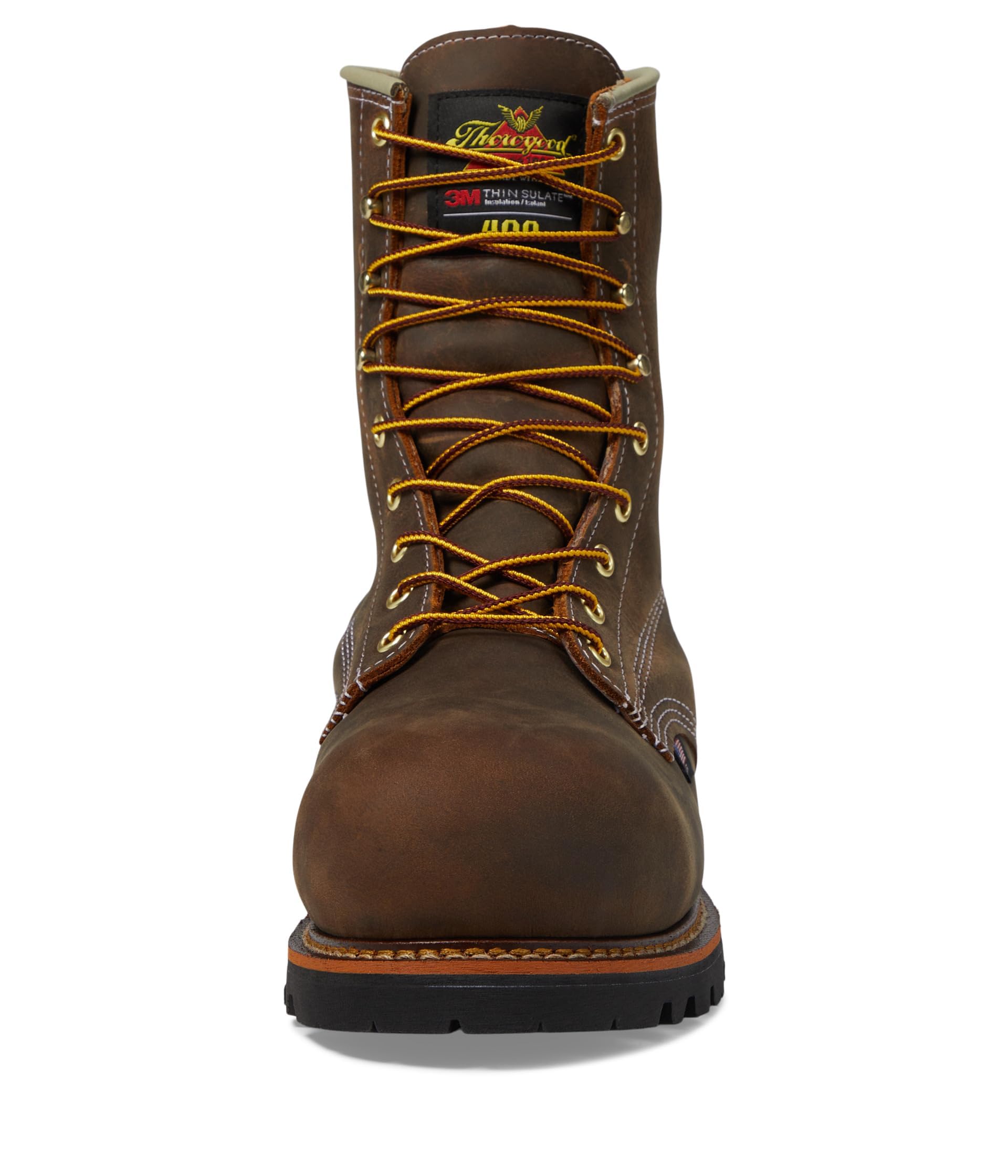 **Thorogood American Legacy 8” Insulated Waterproof Work Boots for Men – Nano Composite Safety Toe, 400g Thinsulate, Oil & Slip-Resistant Outsole – Durable Construction & Comfort for Outdoor, Construction & Heavy-Duty Work**