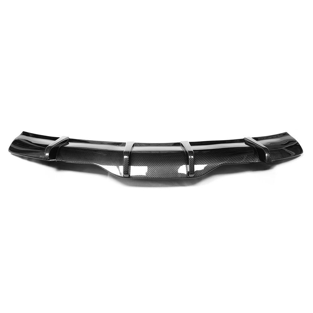 Premium Real Carbon Fiber Rear Diffuser for Tesla Model S - High Performance Aerodynamic Upgrade | Matte & Glossy Finish Options | Enhances Sporty Look & Improves Vehicle Stability