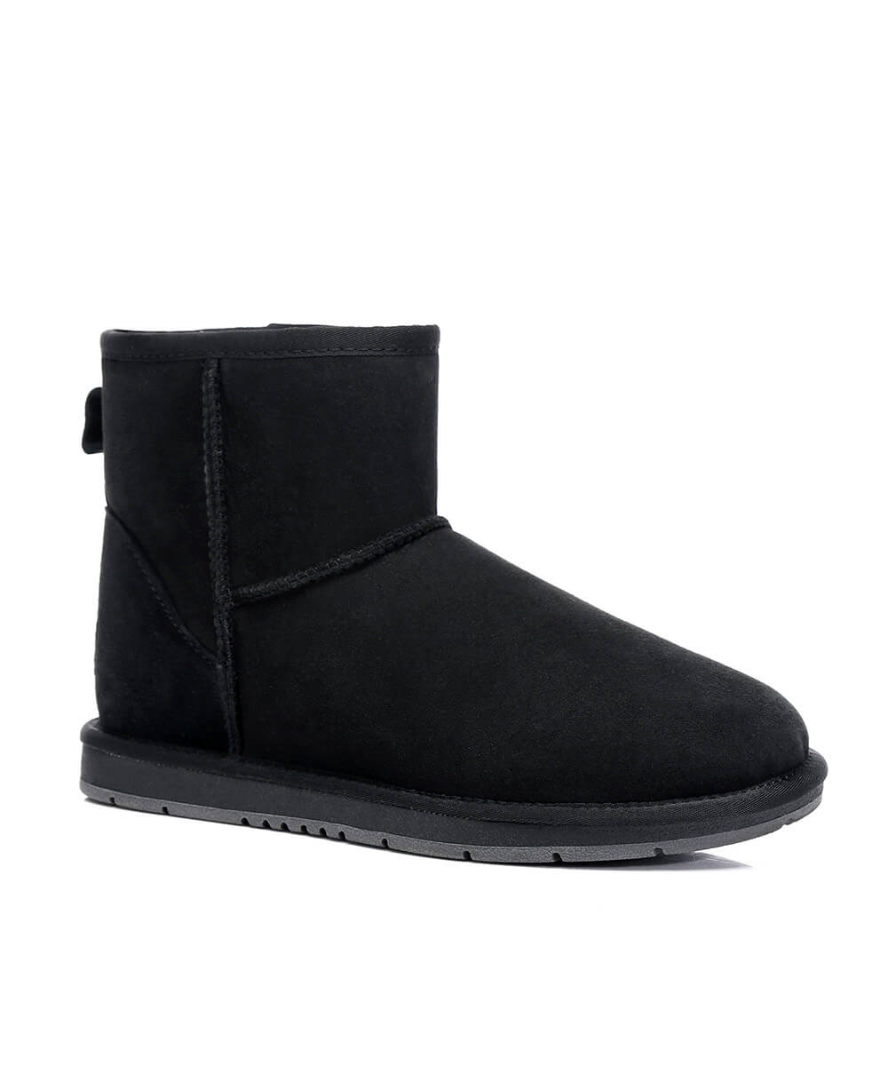 Men's UGG Classic Luxe Mini Boots - Genuine Sheepskin Winter Boots for Men | Cozy & Waterproof Snow Boots for Cold Weather, Hiking & Outdoor Activities