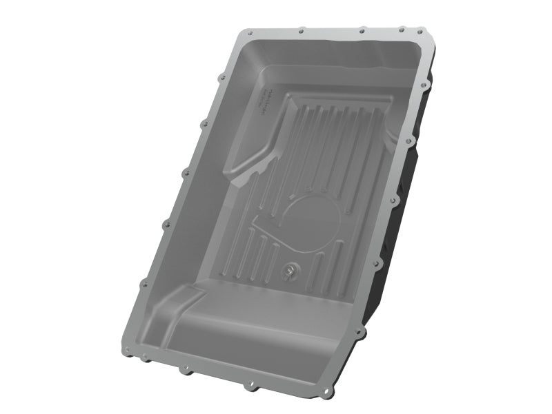 aFe Pro Series Rear Transmission Pan for 2017-2024 Ford F-150 10R60/10R80 - Black with Machined Fins | Heavy-Duty Performance Upgrade for Towing & Off-Road Adventures