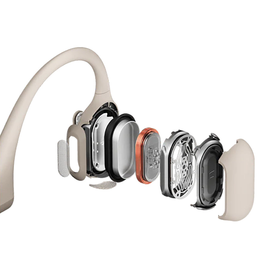 Shokz OpenRun Pro Bone Conduction Headphones - Wireless Bluetooth Sport Headset for Running, Cycling & Workouts - Sweatproof & Lightweight for Active Lifestyles