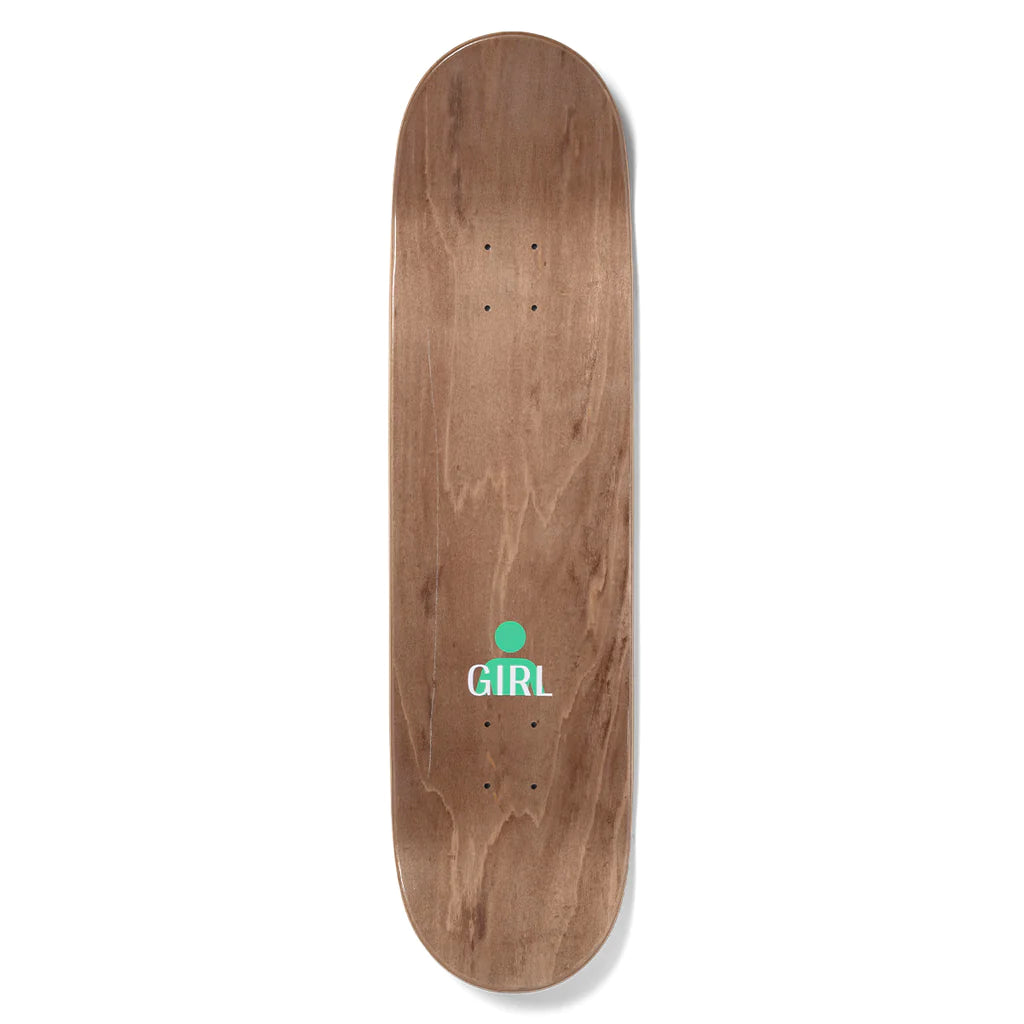 Girl Gass Peekaboo Skateboard Deck 8.25 - Professional Skateboard for Street & Park Riding - Perfect for Tricks, Commuting & Skatepark Sessions