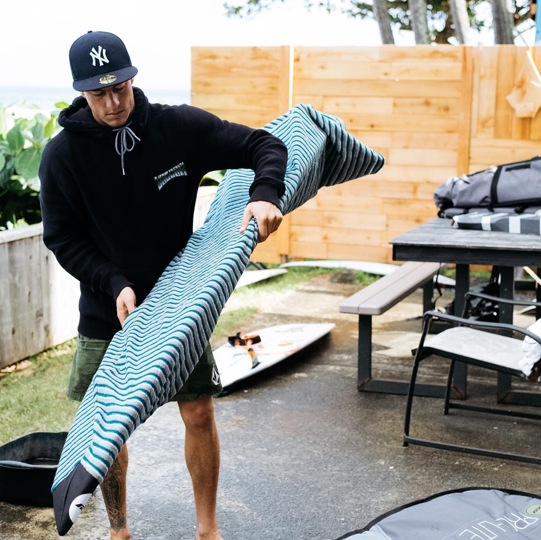 Pro Lite Board Bag - Waterproof Surfboard Sock for Fish/Hybrid/Big Short Boards - Perfect for Surfing, Travel & Storage Protection