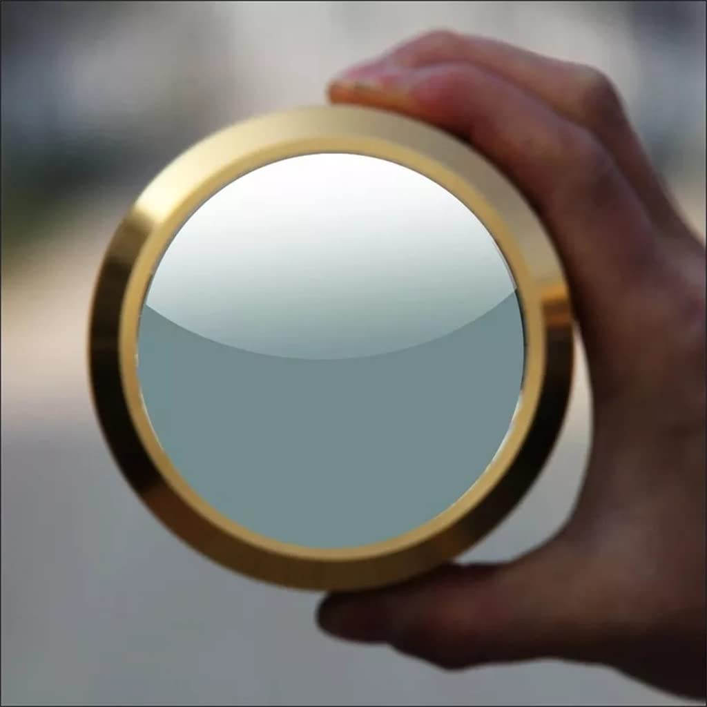 XIULAIQ 100mm Large Optical Glass Magnifying Glass - 10x Magnification Desk Stand Magnifier for Reading, Crafts & Hobbies - Perfect for Elderly, Low Vision & Jewelry Appraisal (Portable, 10x5cm) - Ideal for Books, Newspapers, Stamps & Detailed Work