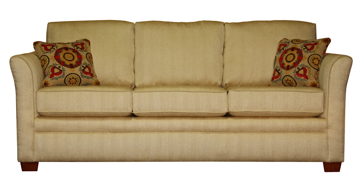 Christy Longer Condo Sofa - Modern Comfortable Sectional Couch for Small Spaces | Perfect for Apartments, Living Rooms & Studio Decor