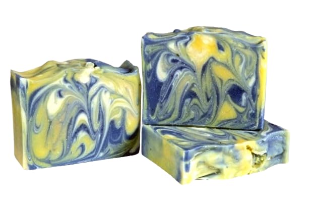 Midnight Spring Vegan Handmade Soap - Natural Rosewood & Lemon Essential Oil Bar for Relaxation & Skin Care | Perfect for Bath, Shower & Gift Giving