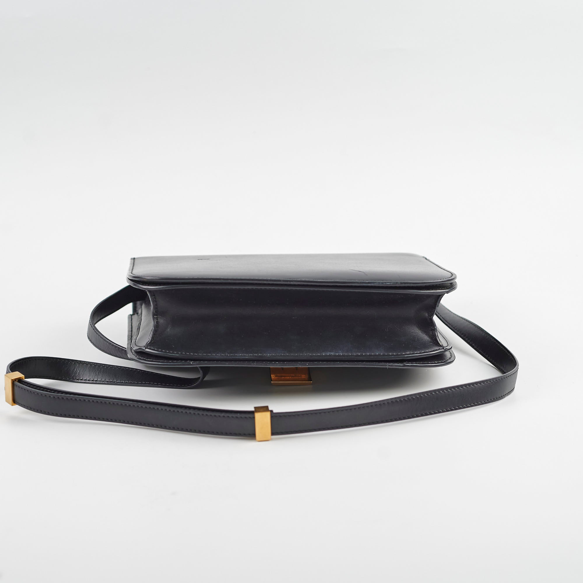 Celine Medium Box Bag in Black | Classic Luxury Handbag for Women | Perfect for Work, Travel & Evening Events