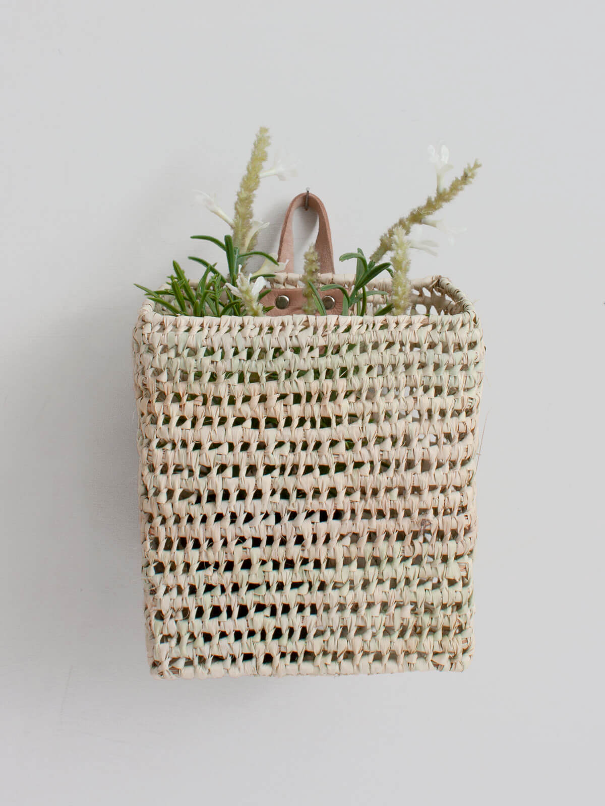 Mini Wall Baskets Set of 3 - Small Decorative Hanging Baskets for Bathroom, Kitchen, Office Organization - Perfect for Storage, Decor & Gift Ideas