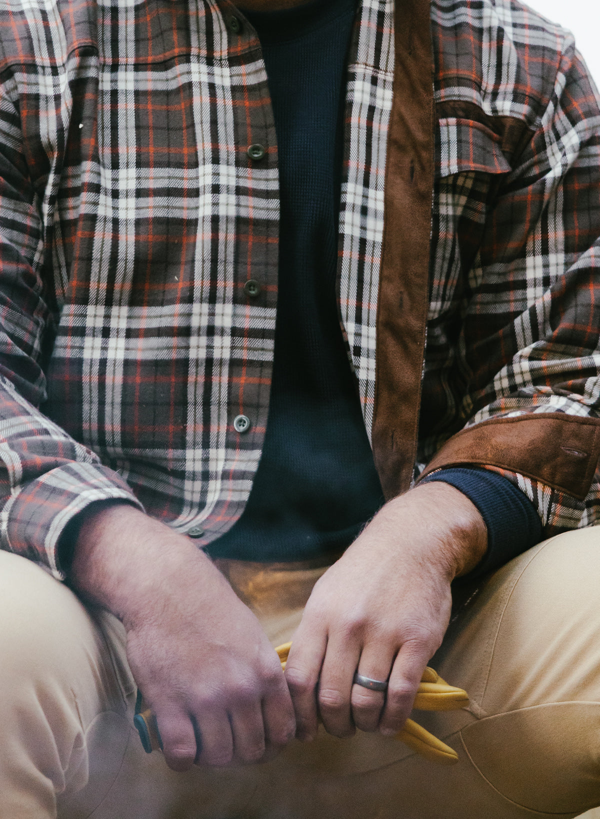 Men's Forever Flannel Shirt - Soft & Comfortable Plaid Button-Up for Casual Wear - Perfect for Outdoor Adventures, Camping & Fall Fashion