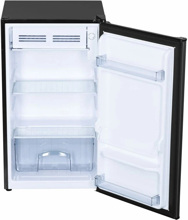 Danby DCR033B2SLM Diplomat 3.3 Cu. Ft. Stainless Steel Compact Refrigerator - Mini Fridge for Dorm, Office, Bedroom & Small Spaces - Energy Efficient & Quiet Cooling