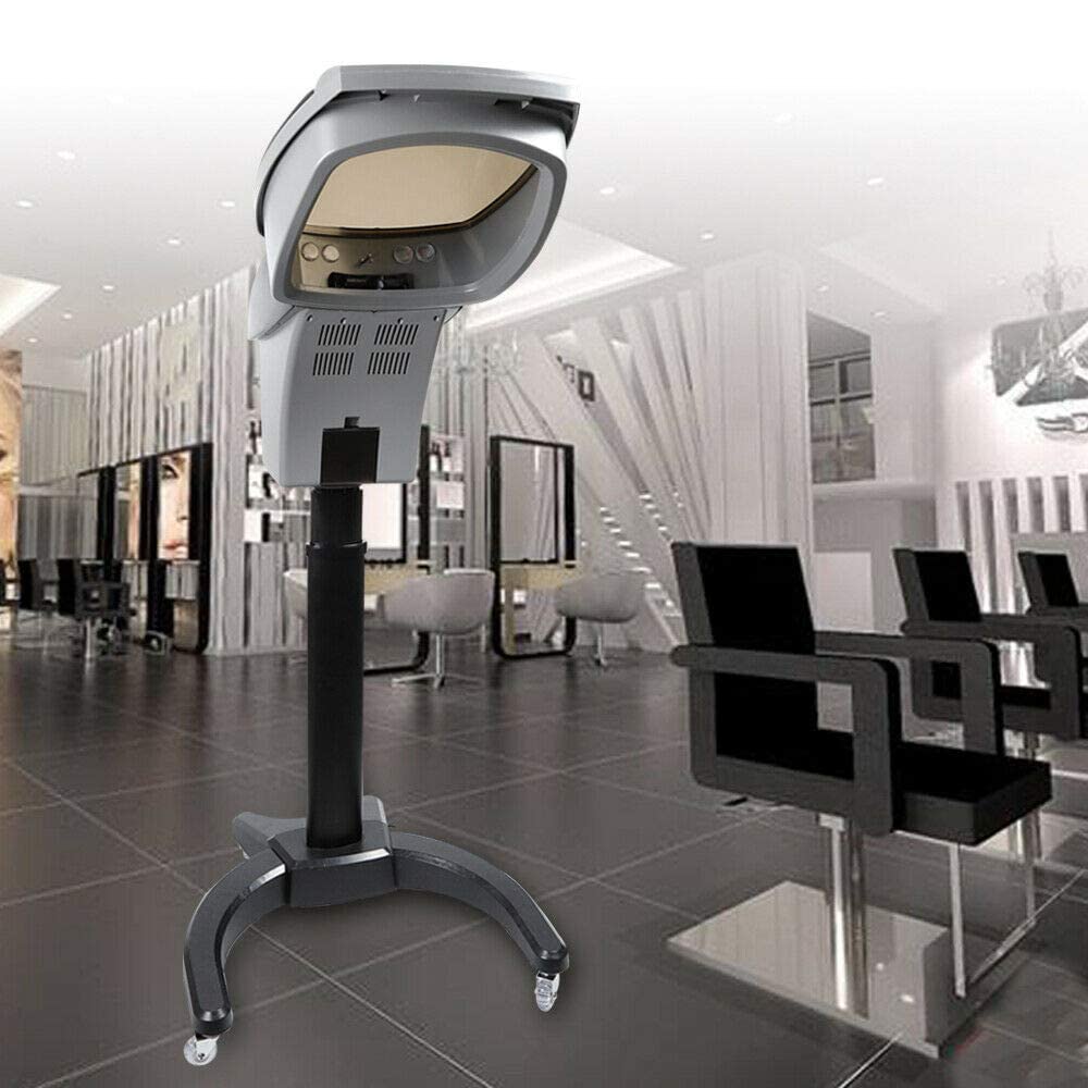 Professional Salon Hair Steamer Machine - Multifunctional Ozone Hair Care Oil Treatment for Spa & Home Use | Deep Conditioning, Scalp Therapy & Hair Growth | Black (Ideal for Salons, Spas & At-Home Hair Treatments)