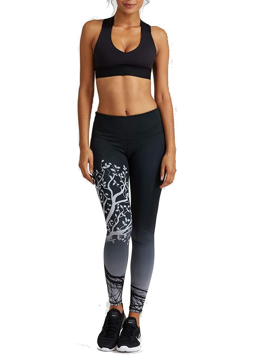 Noli Yoga Women's High-Waisted Performance Leggings - Moisture Wicking, 4-Way Stretch Workout Pants for Yoga, Running & Gym