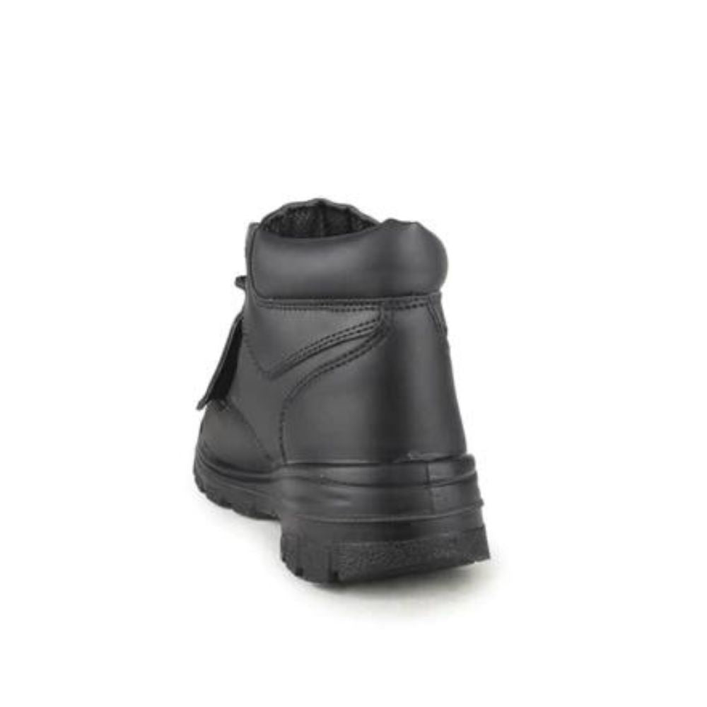 STC Press Men's 6-Inch Steel Toe Work Boots with External MET Guard - Safety Shoes for Construction, Warehouse & Industrial Work (Model 22075, Size 11) - Durable & Comfortable for Long Shifts