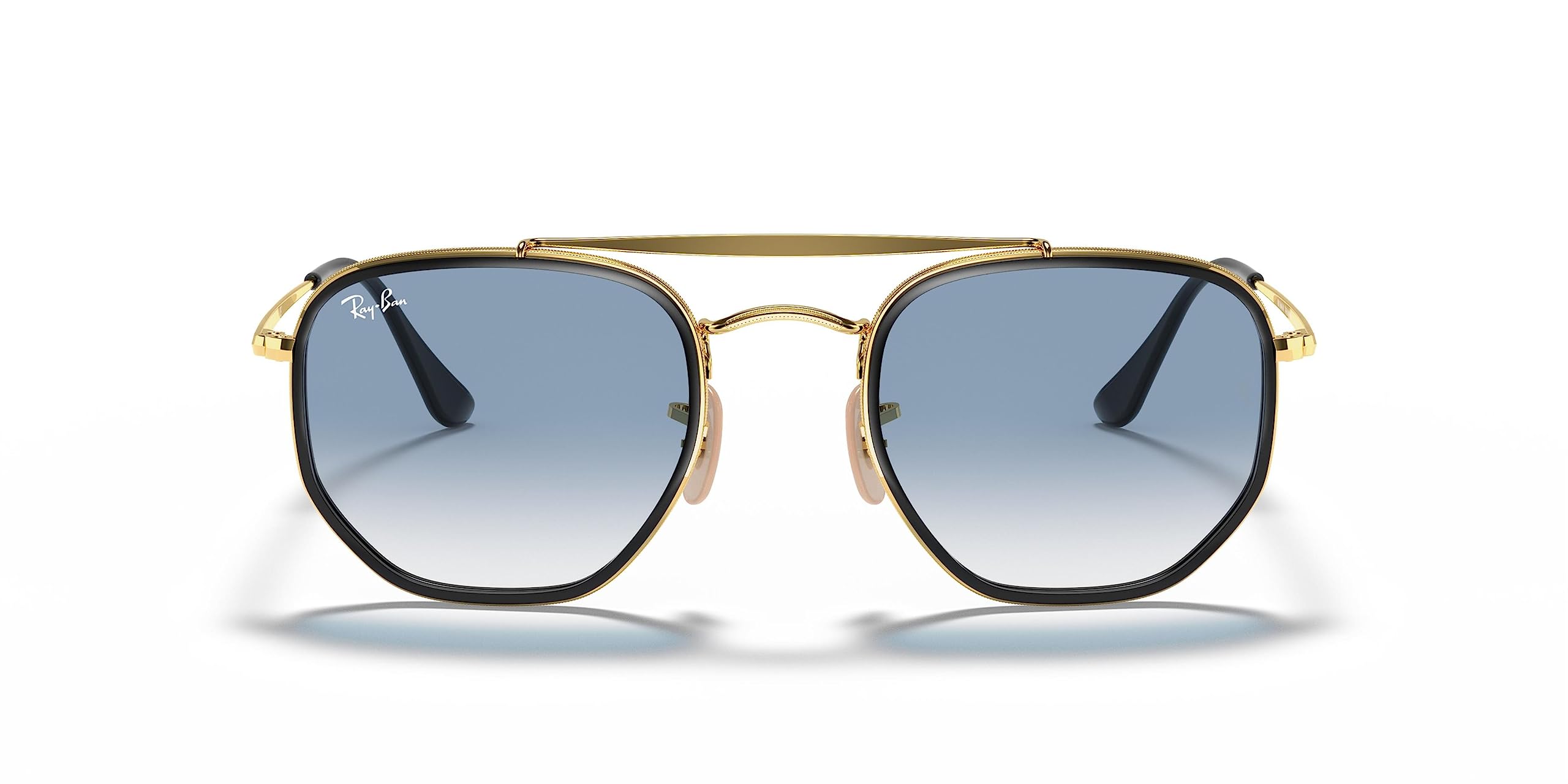 Ray-Ban Unisex RB3648M Sunglasses - Gold Frame, One Size - Classic Aviator Style for Men & Women - Perfect for Driving, Travel & Outdoor Activities