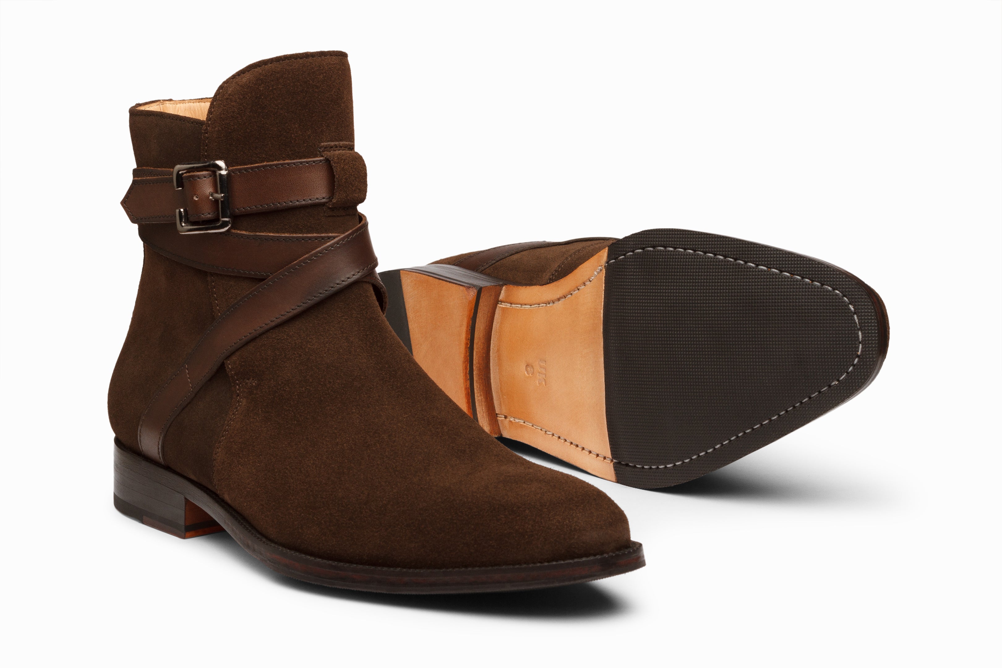 Stylish Dark Brown Suede Jodhpur Boots for Men & Women | Comfortable Ankle Boots for Casual Wear, Western Fashion & Horse Riding | Premium Leather Footwear