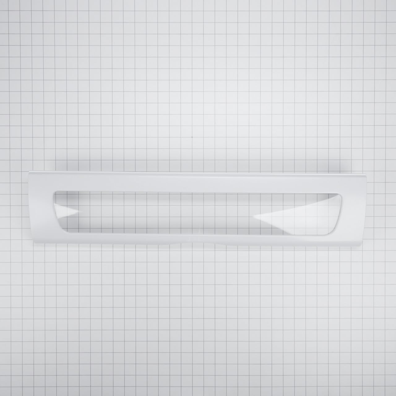 Whirlpool W10827914 White Dishwasher Drawer Front Replacement Part - Perfect for Kitchen Appliance Repair & Maintenance