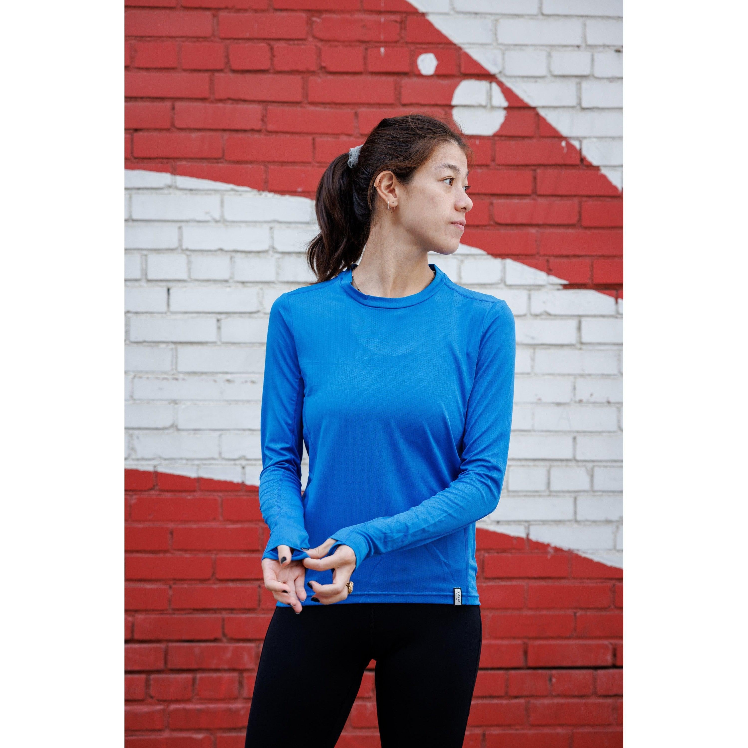 2:02 Women's Long Sleeve T-Shirt - Soft Cotton Casual Top for Everyday Wear | Perfect for Work, Gym & Layering