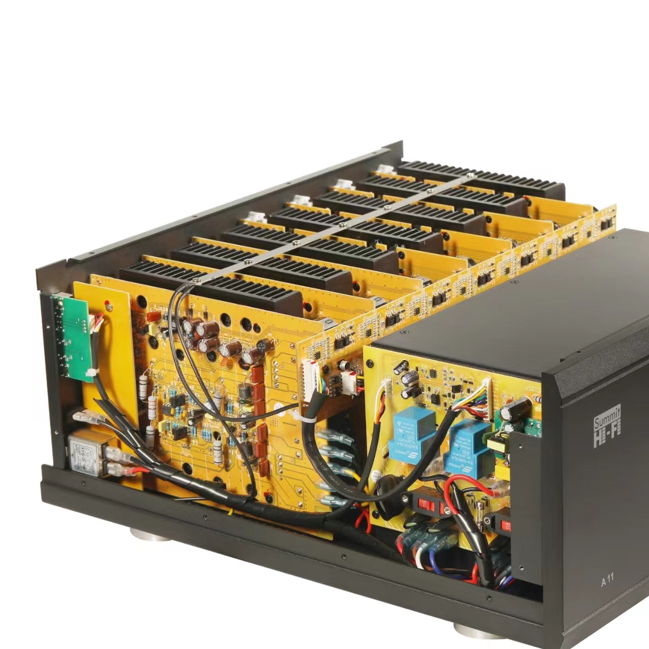 Summit Hi Fi A11 Gen 2 11-Channel Toroidal Power Amplifier with 10.1
