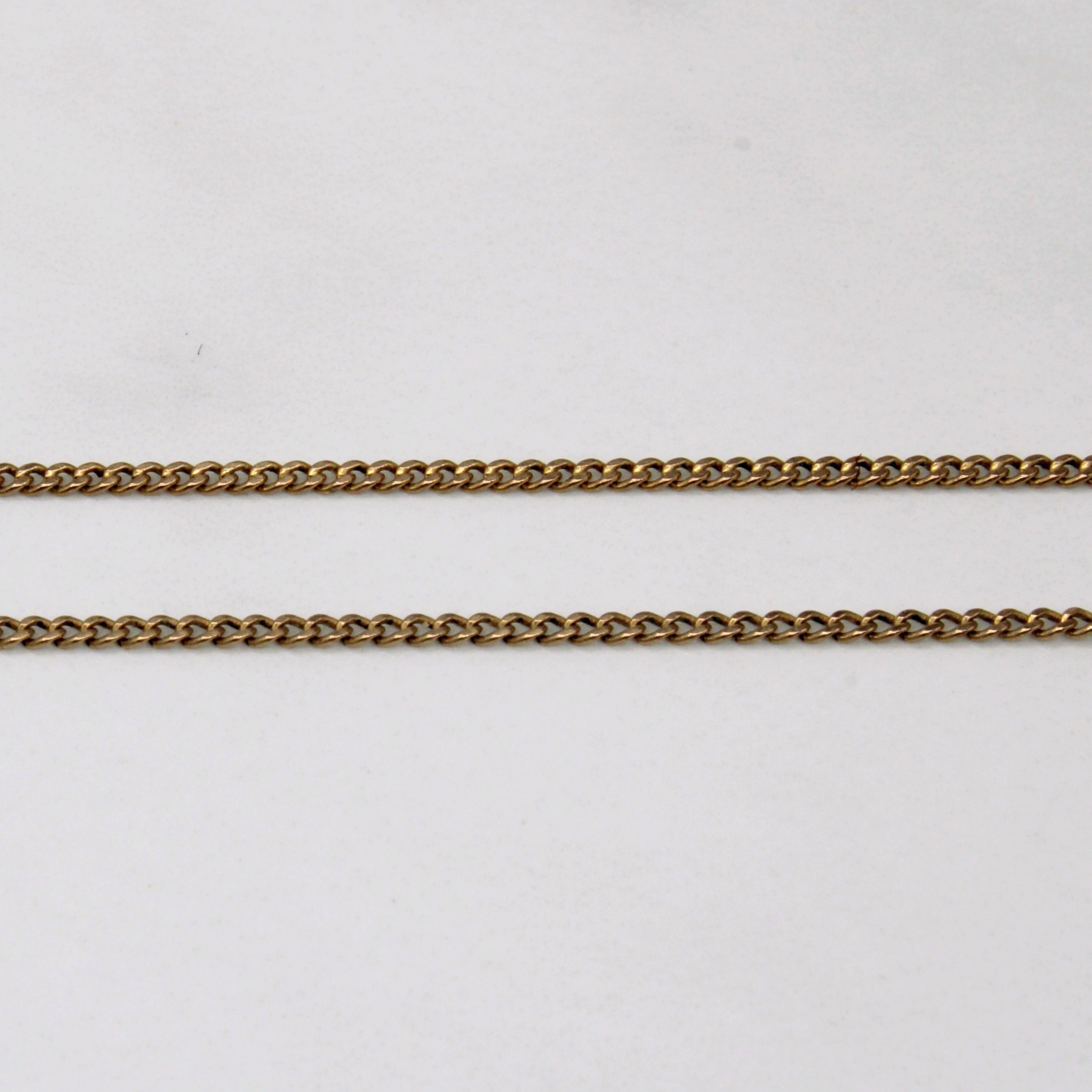 10K Yellow Gold Curb Link Chain Necklace 24 Inch - Elegant Jewelry for Women, Perfect for Everyday Wear, Parties & Special Occasions