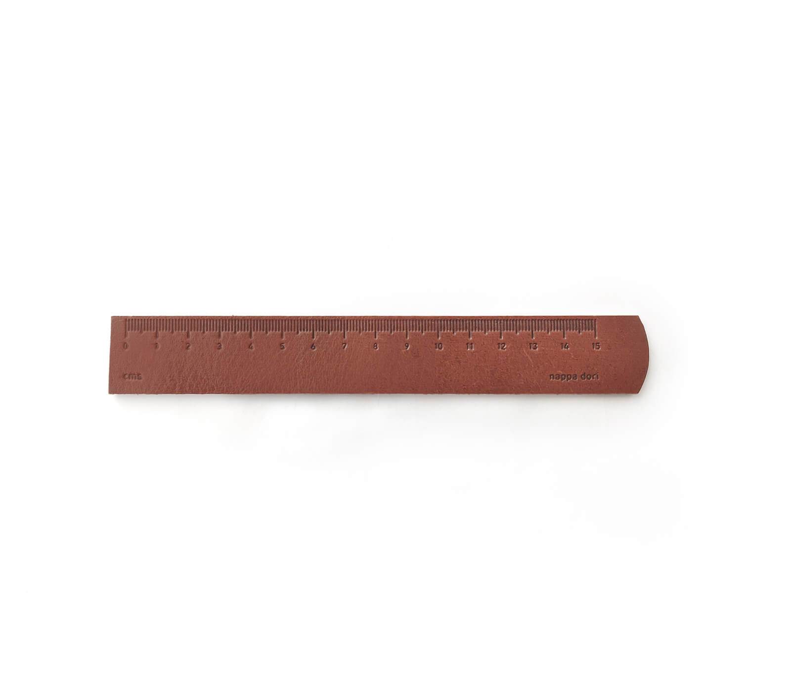 Premium Leather Ruler - 12 Inch/30cm Durable Measuring Tool for Sewing, Crafting & Office Use - Perfect for Tailors, Designers & DIY Projects