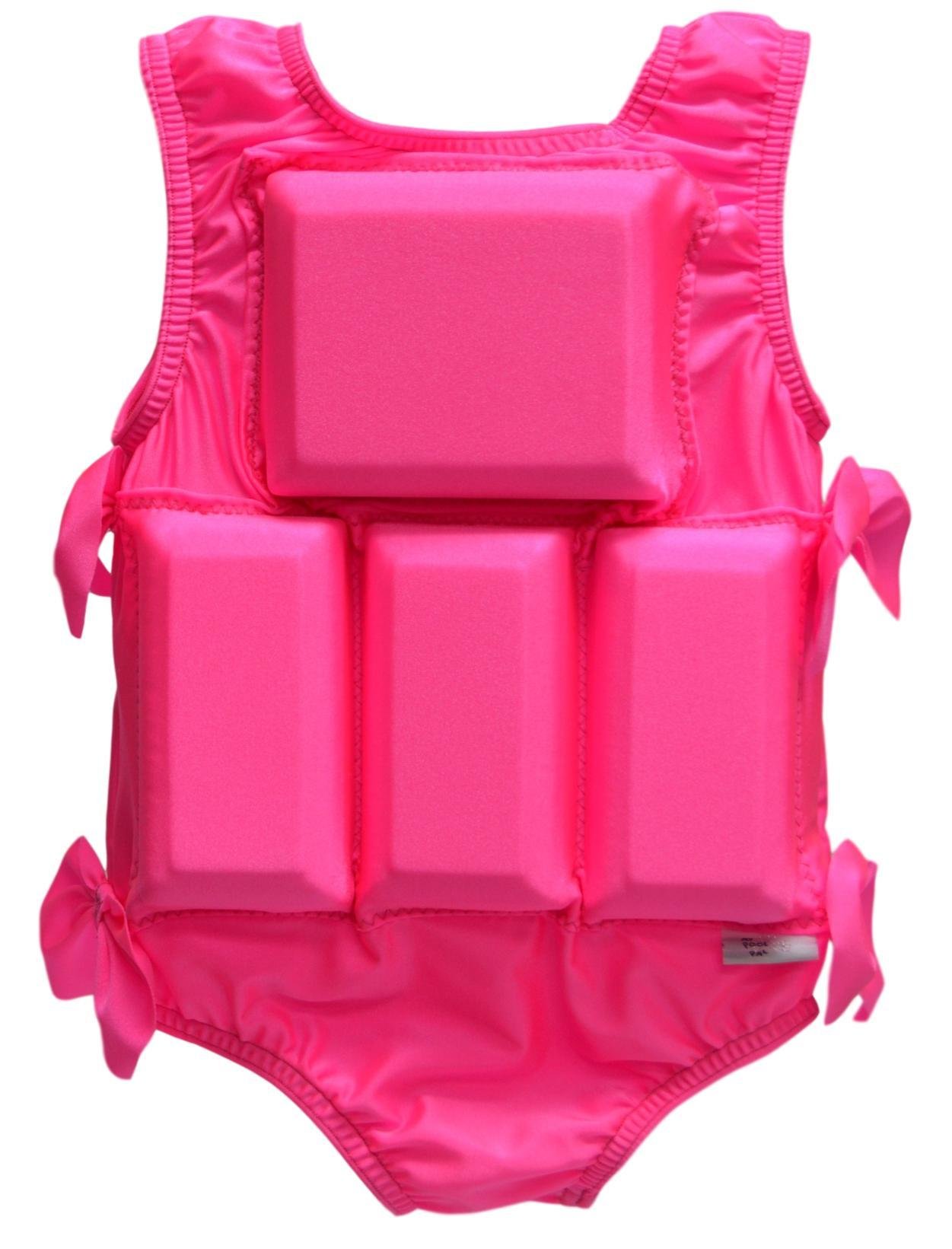 My Pool Pal Girl's Flotation Swimsuit - Safe & Stylish Swimwear for Toddlers & Kids - Perfect for Pool, Beach & Swimming Lessons