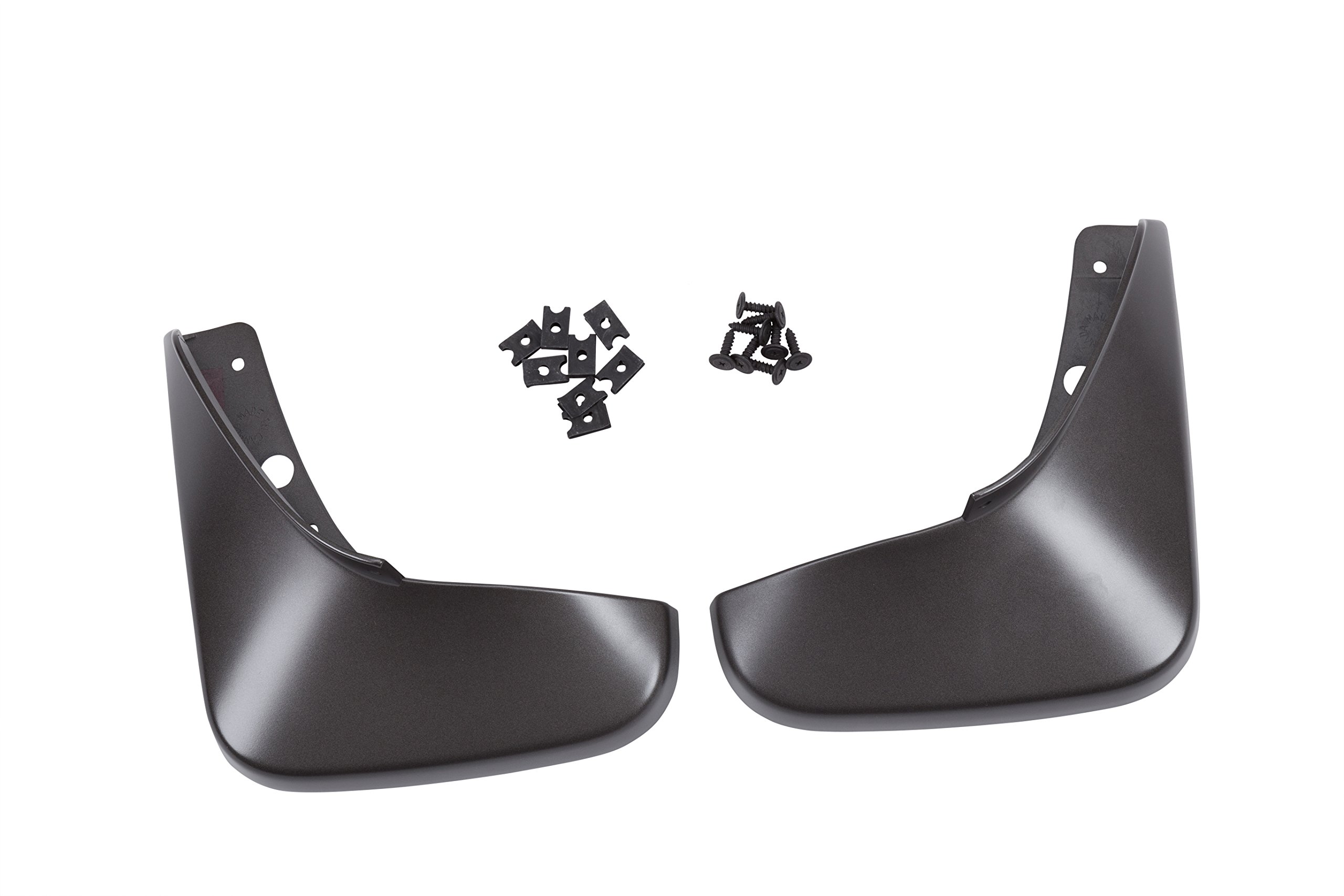GM Accessories 19159173 Front Molded Splash Guards in Argent - Perfect for Off-Roading & Truck Protection