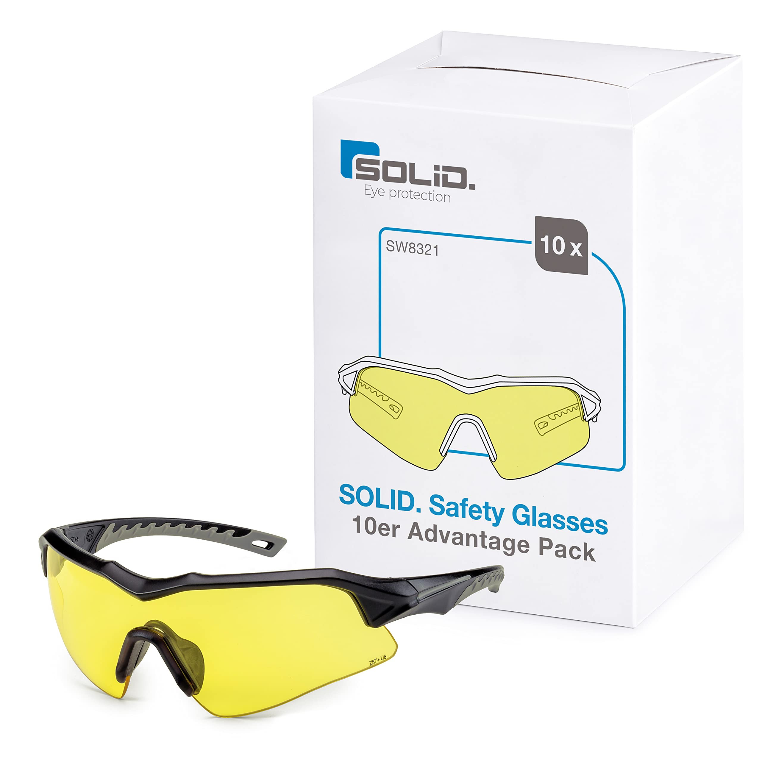 Tactical Shooting Glasses for Men & Women - Impact Resistant Safety Eyewear for Gun Range & Outdoor Sports | Ballistic Protection Glasses for Hunting, Airsoft & Shooting Practice