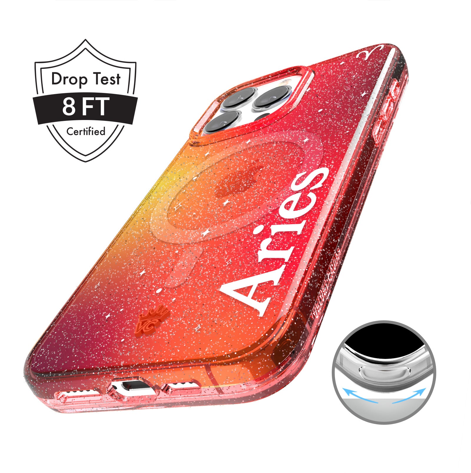 Sanctuary Aries iPhone Case - Premium Protective Cover for iPhone 13/14/15 - Stylish Zodiac Design - Perfect for Daily Use, Travel & Gifts