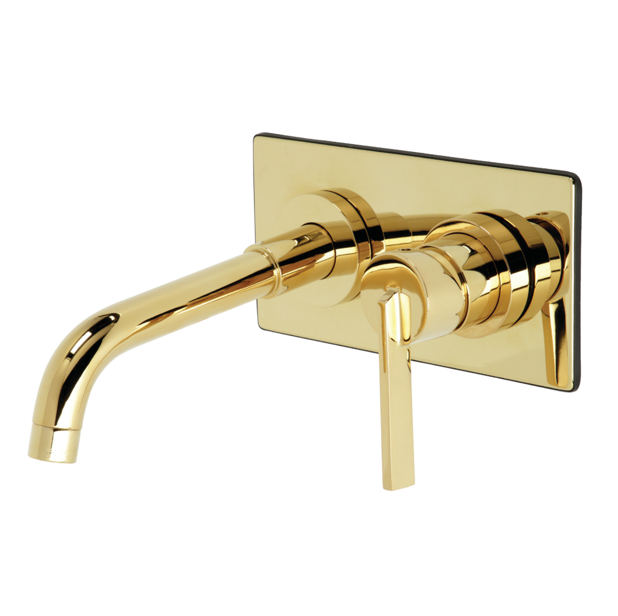High-Quality Continental Single Handle 2 Hole Wall Mount Faucet - Perfect for Bathroom Sink, Kitchen, and Laundry Room Installation
