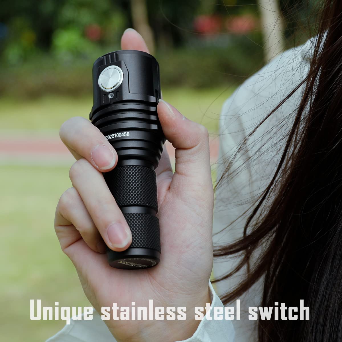 IMALENT MS03 13000 Lumens LED Flashlight - 3 CREE XHP70.2 LEDs Tactical Flashlight (Warm White) for Camping, Hiking, Emergency & Outdoor Adventures