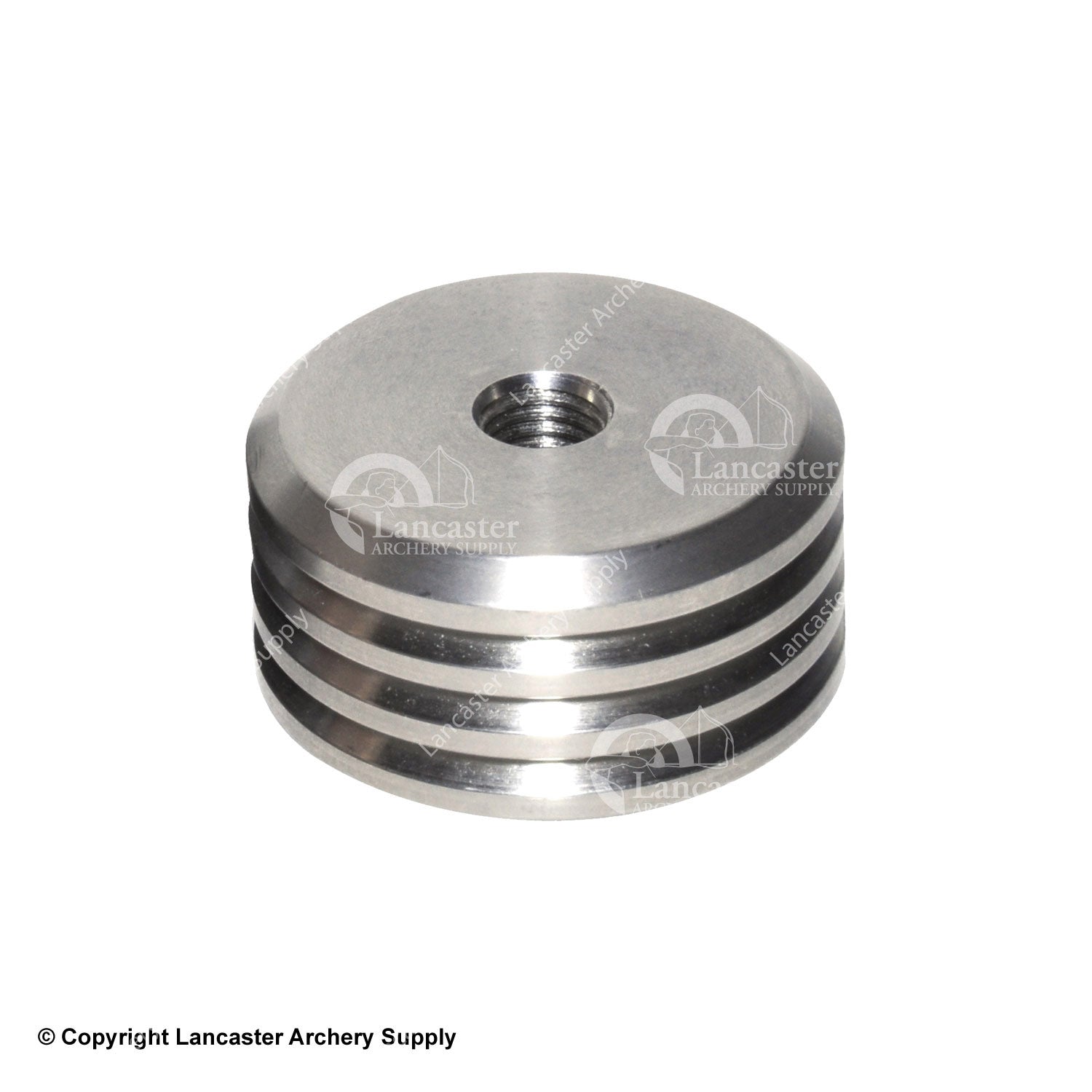 Bee Stinger 4 oz. Solid Stack Weight - Stainless Steel Fishing Sinker for Bass, Walleye & Crappie Fishing | Perfect for Deep Water Jigging & Vertical Fishing