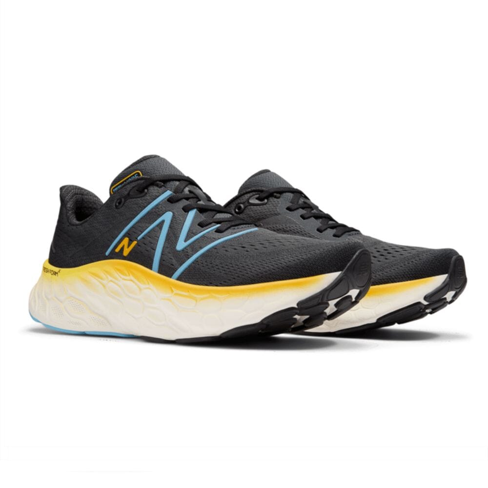 New Balance Men's Fresh Foam X More V4 Running Shoes - Lightweight Cushioned Sneakers for Jogging, Gym & Everyday Wear