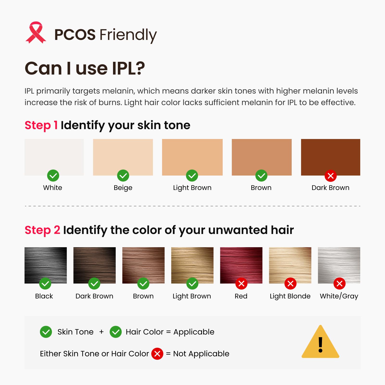 TRIPLE-Pulse IPL Laser Hair Removal Device with Sapphire Ice-Cooling Technology (37°F) - Permanent At-Home Hair Removal for Women & Men - Trinity iGlow 10 in Champagne Gold - Perfect for Legs, Underarms, Bikini Line & Facial Hair Removal