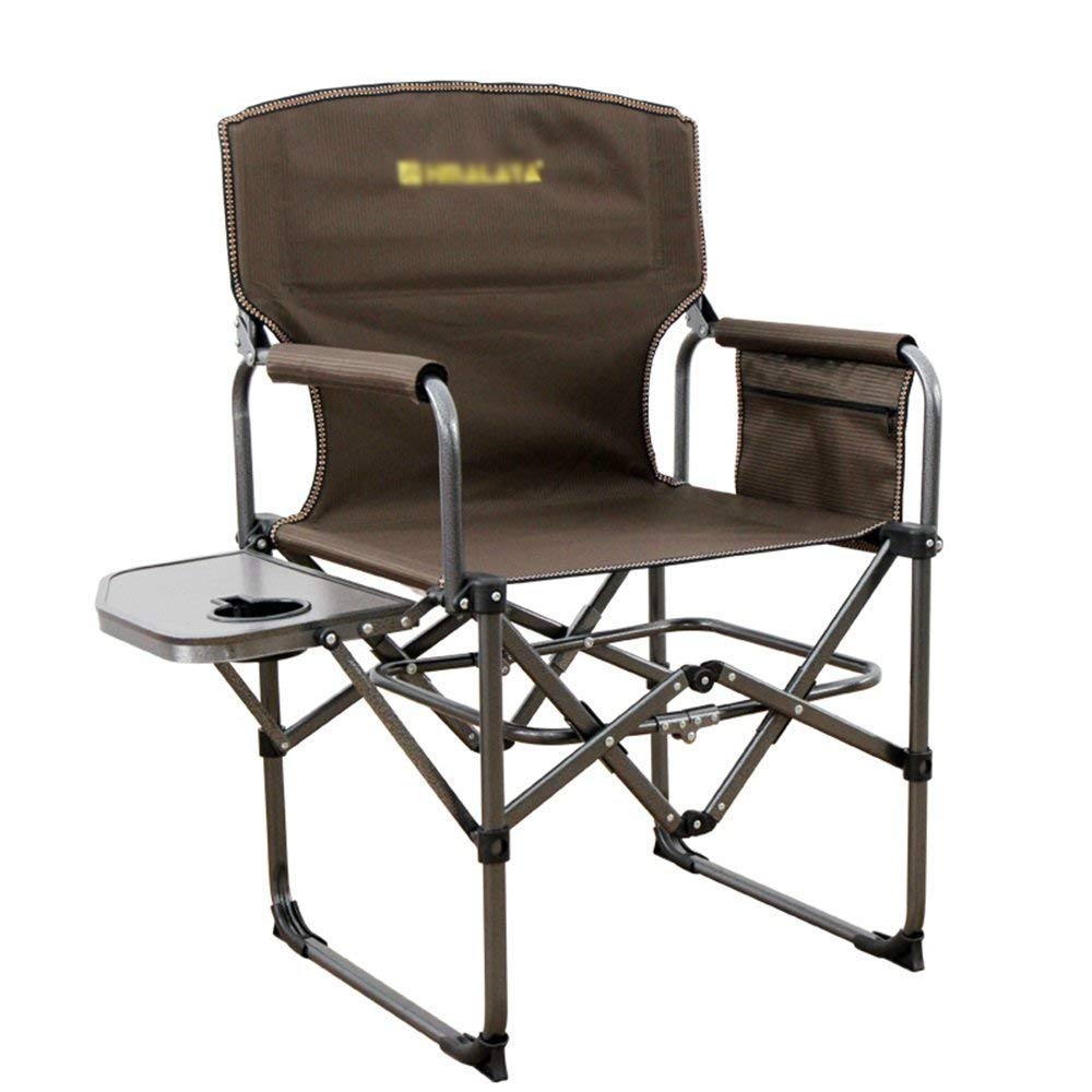 SGSG Portable Folding Chair - Lightweight Outdoor Director Chair for Camping, Fishing, Beach, Balcony & Home Use | Compact Leisure & Writing Chair with Carry Bag | Perfect for Picnics, Backyard, Travel & Outdoor Events