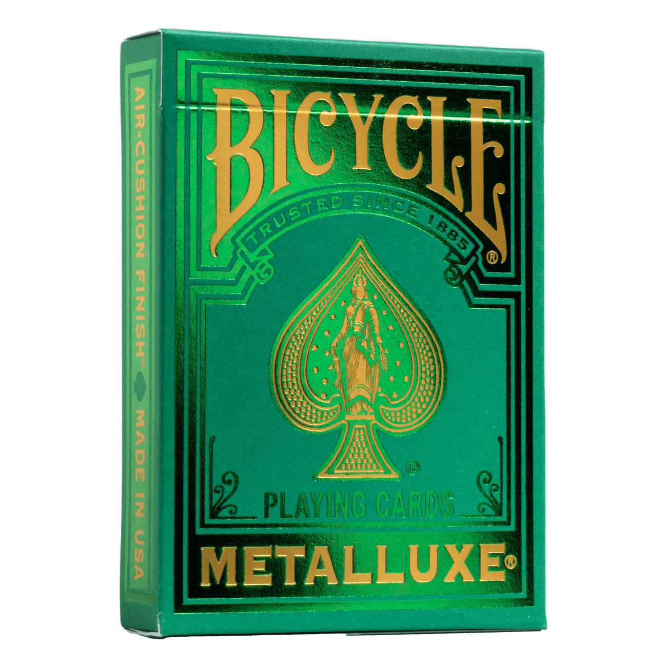 Premium Bicycle Metalluxe Playing Cards - Luxury Metallic Finish for Poker, Magic Tricks & Card Games - Perfect for Casino Nights, Gifts & Collectors