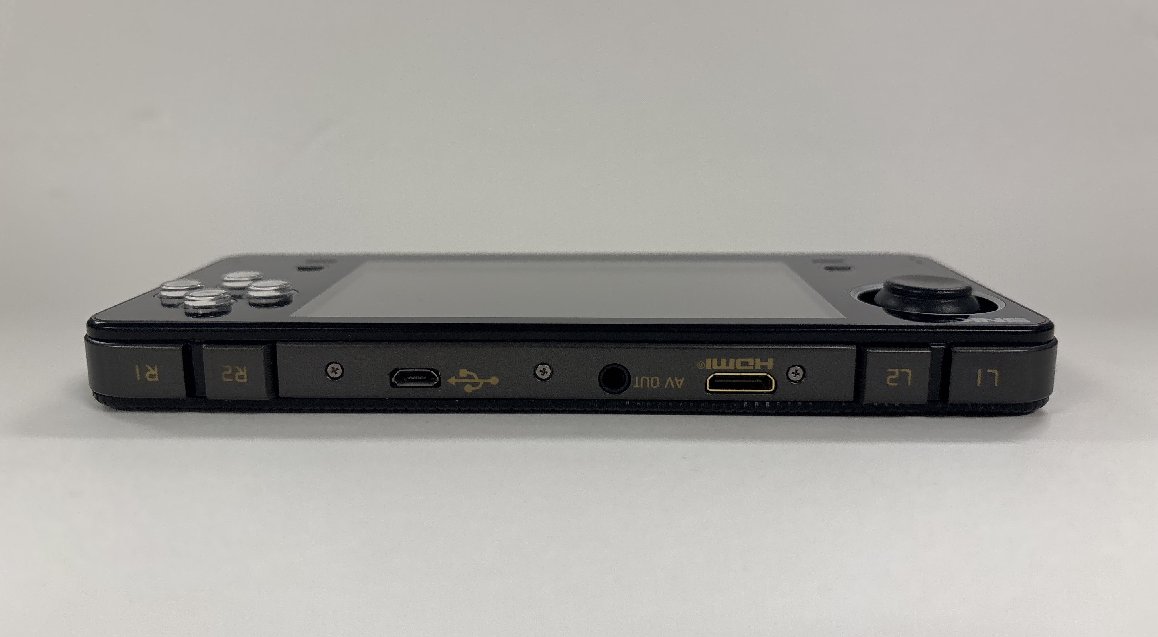 SNK Neo Geo X Gold Advanced Handheld Gaming Console with Ninja Master's - Like New Condition | Portable Retro Gaming for Travel & Home Entertainment