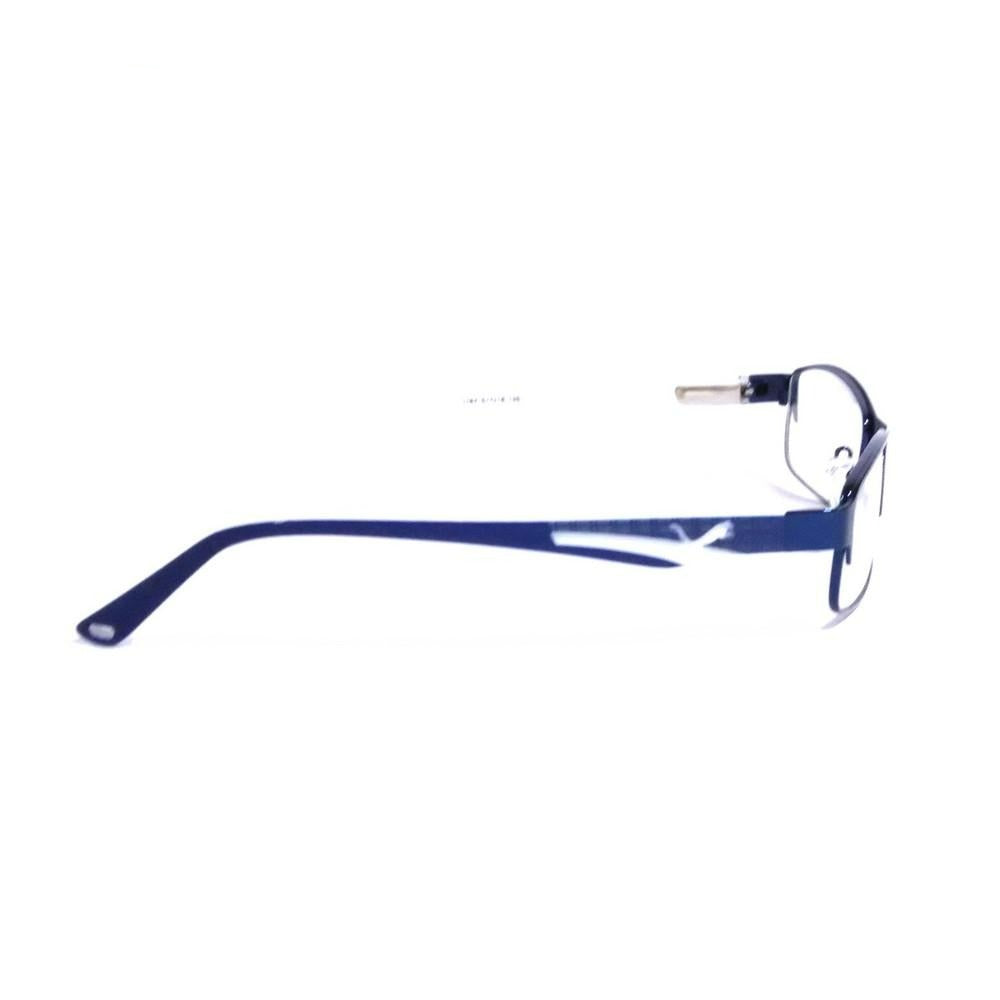 Stylish Blue Full Rim Metal Eyeglasses 1167BL - Trendy & Lightweight for Work, Reading & Everyday Wear