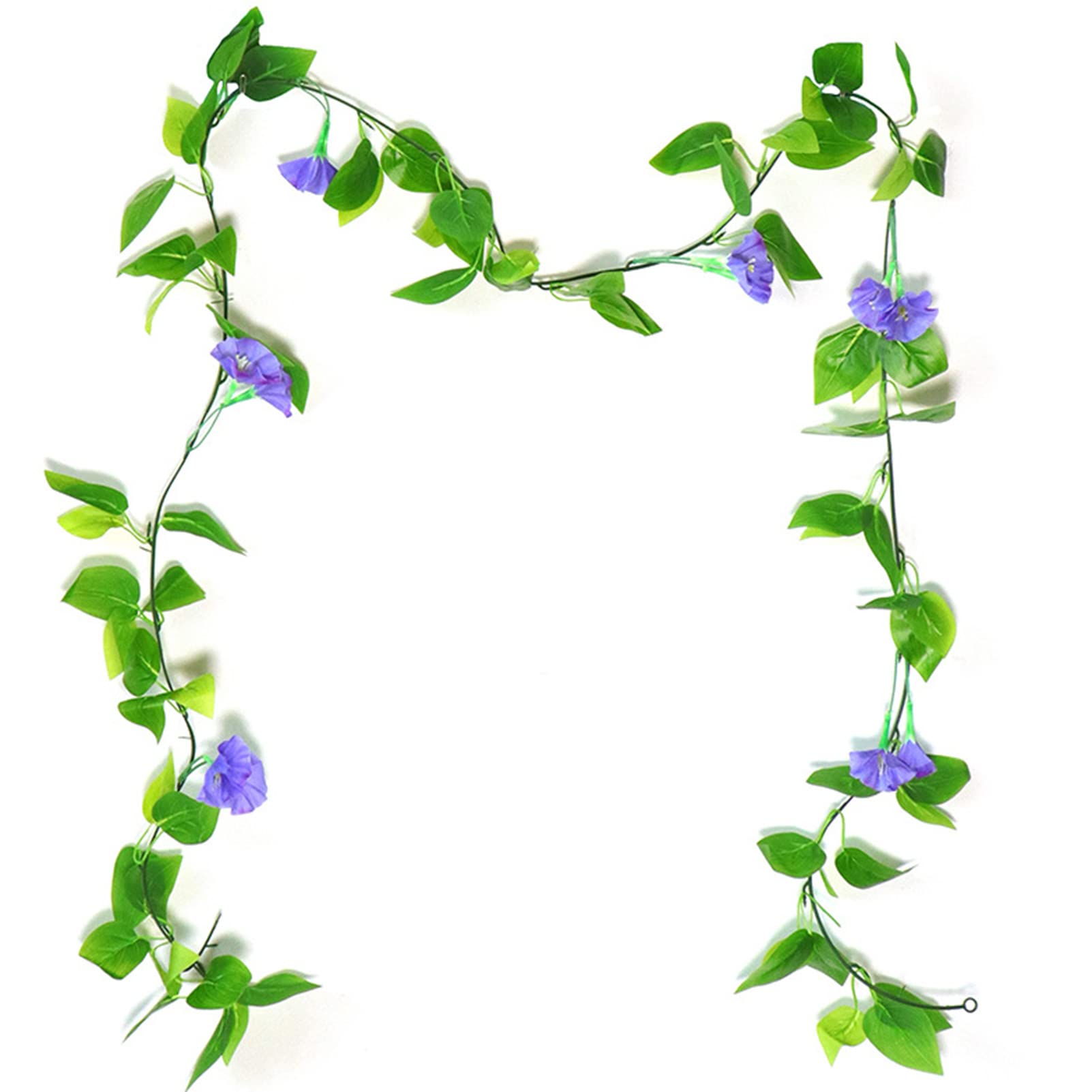 Artificial Eucalyptus Garland - 6ft Realistic Greenery Vines with Leaves for Home, Office, Wedding & Party Decor | Indoor Outdoor Use for Garden, Arch, Mantel & Wall Decoration