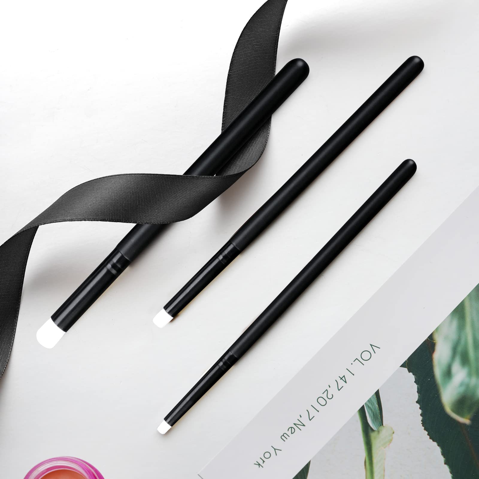 UNIMEIX Mini Blending Brushes Set - 3 Pack Small Detailed Watercolor Brushes for Card Making, Miniature Painting, Dry Brush Background Blending | Perfect for Artists, DIY Crafters & Watercolor Enthusiasts