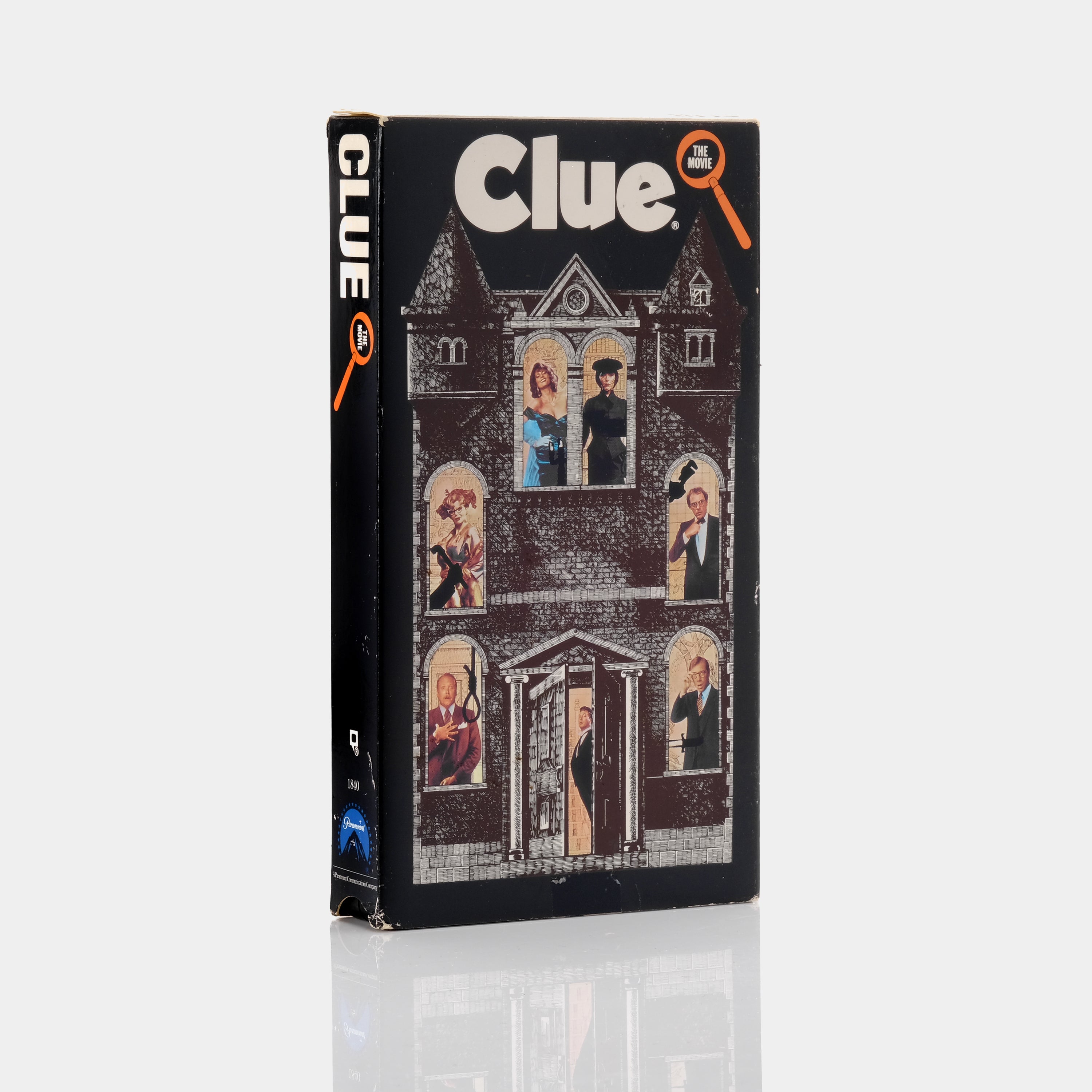 Clue VHS Tape - Classic Mystery Movie for Collectors & Nostalgia Lovers | Perfect for Movie Nights & 80s Themed Parties