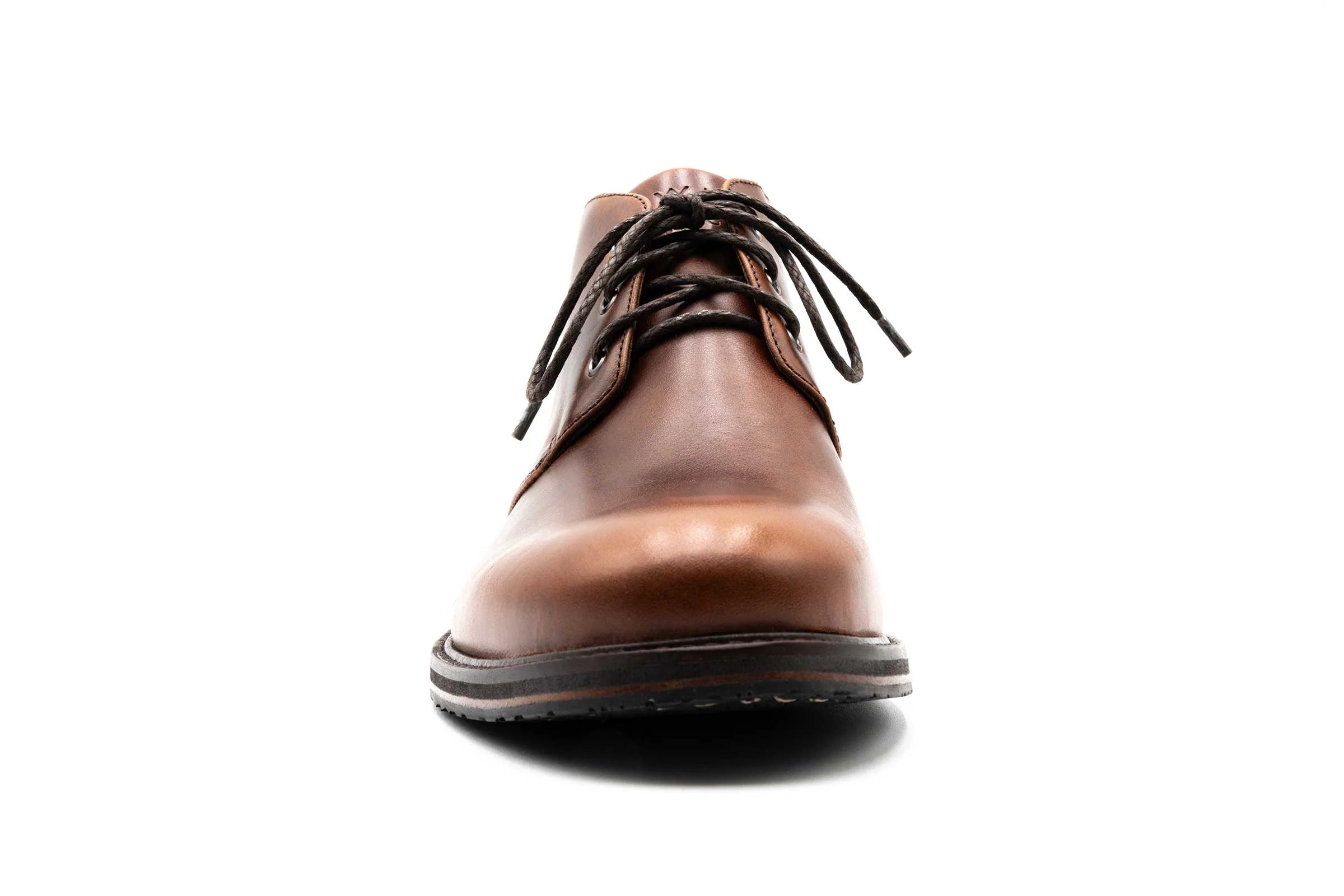 Martin Dingman Old Row Chukka Boot for Men - Premium Leather Cigar Brown Casual & Dress Shoes - Perfect for Office, Business, and Outdoor Wear