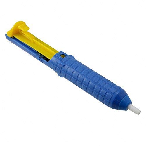 Desoldering Pump with Replaceable Tips - High Vacuum Suction for Electronics Repair, PCB Work, and DIY Soldering Projects