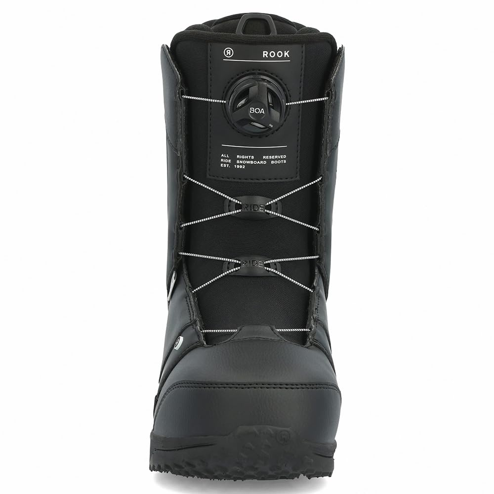Ride Rook Men's Snowboard Boots - Waterproof, Comfortable & Durable for All-Mountain Riding | Perfect for Freestyle, Park & Powder Snowboarding