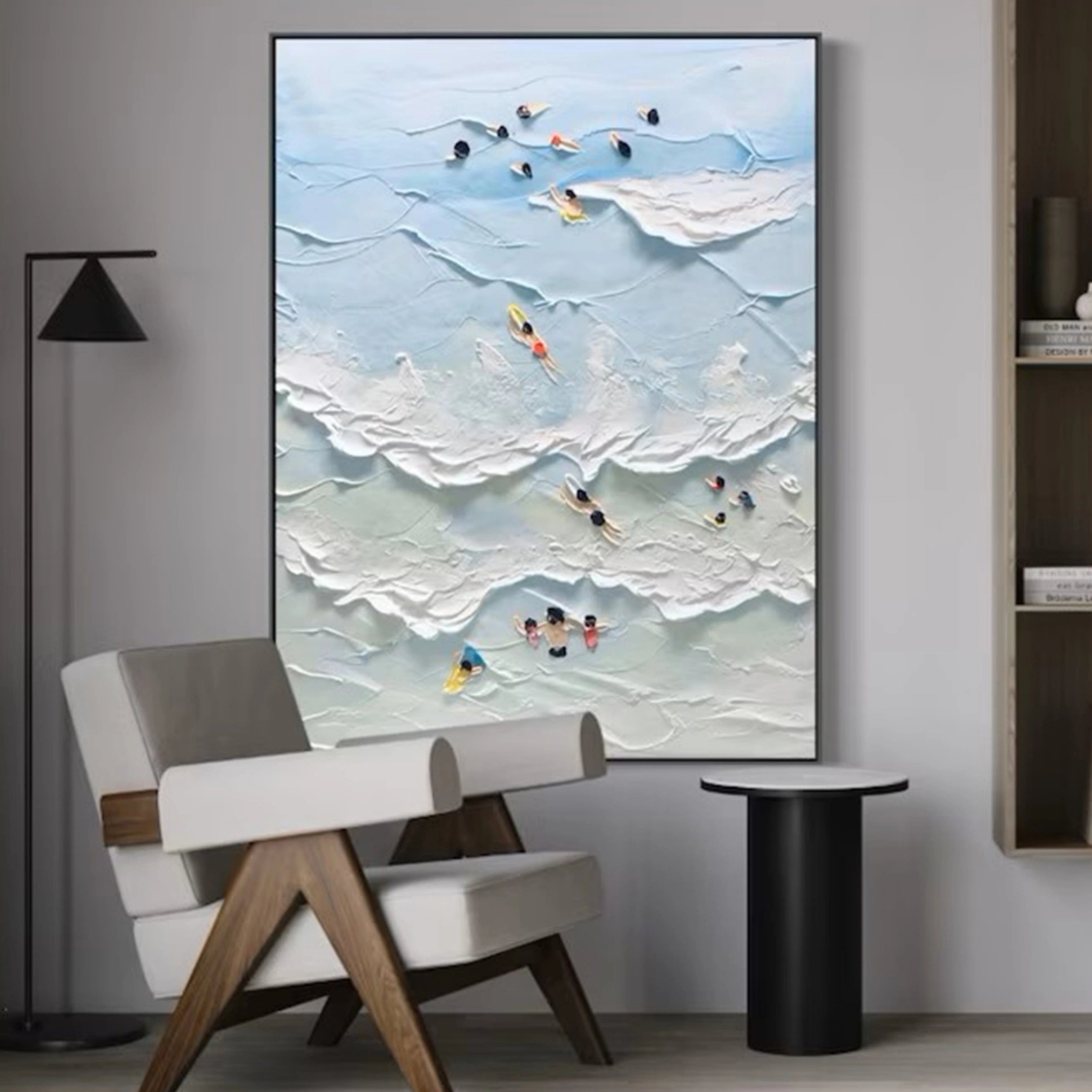 Ocean and Sky Painting #OS 044 - Stunning Seascape Wall Art for Home & Office Decor | Perfect for Living Room, Bedroom or Beach House