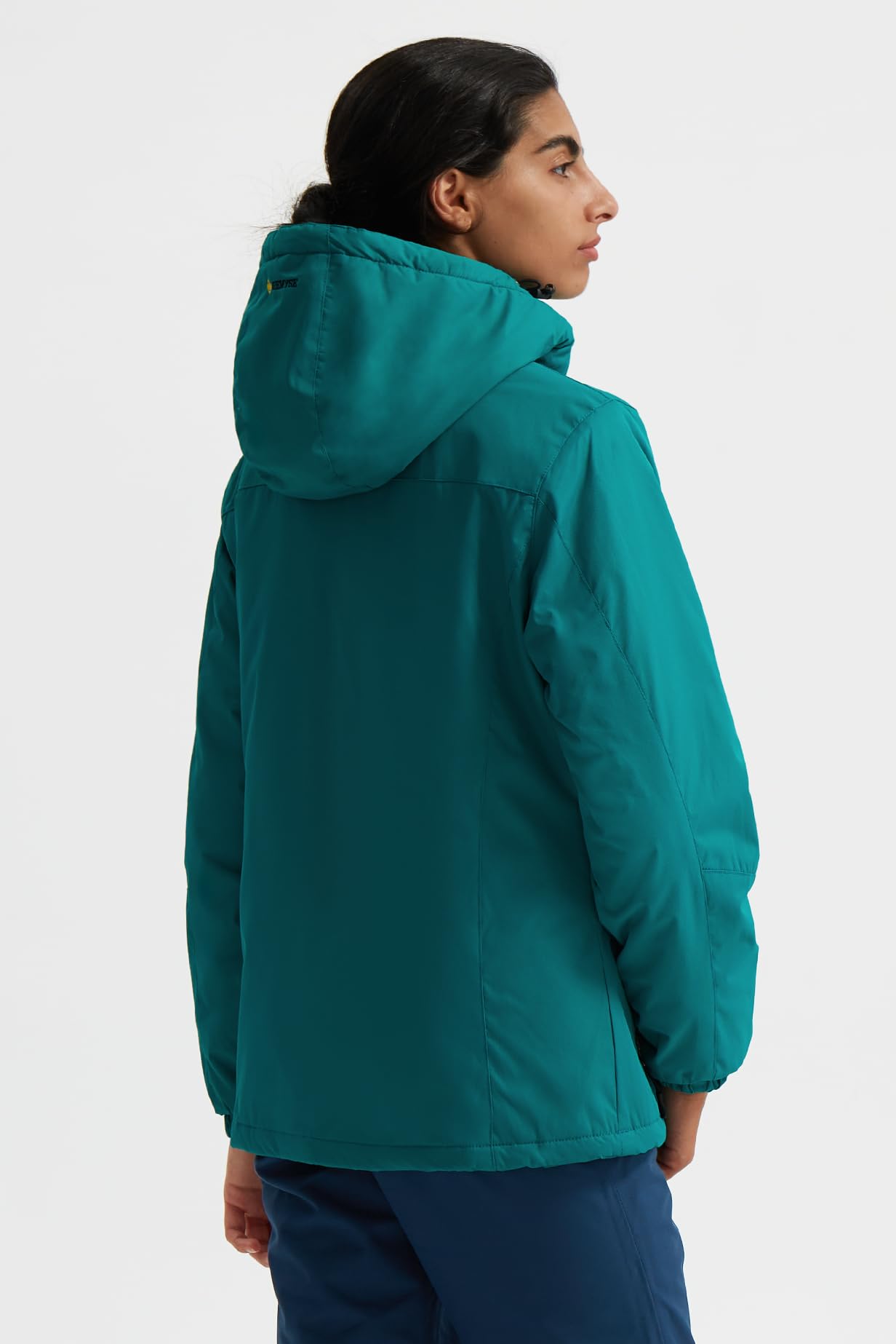 GEMYSE Women's Waterproof Ski Jacket - Winter Windproof Snow Coat for Hiking, Snowboarding & Outdoor Activities
